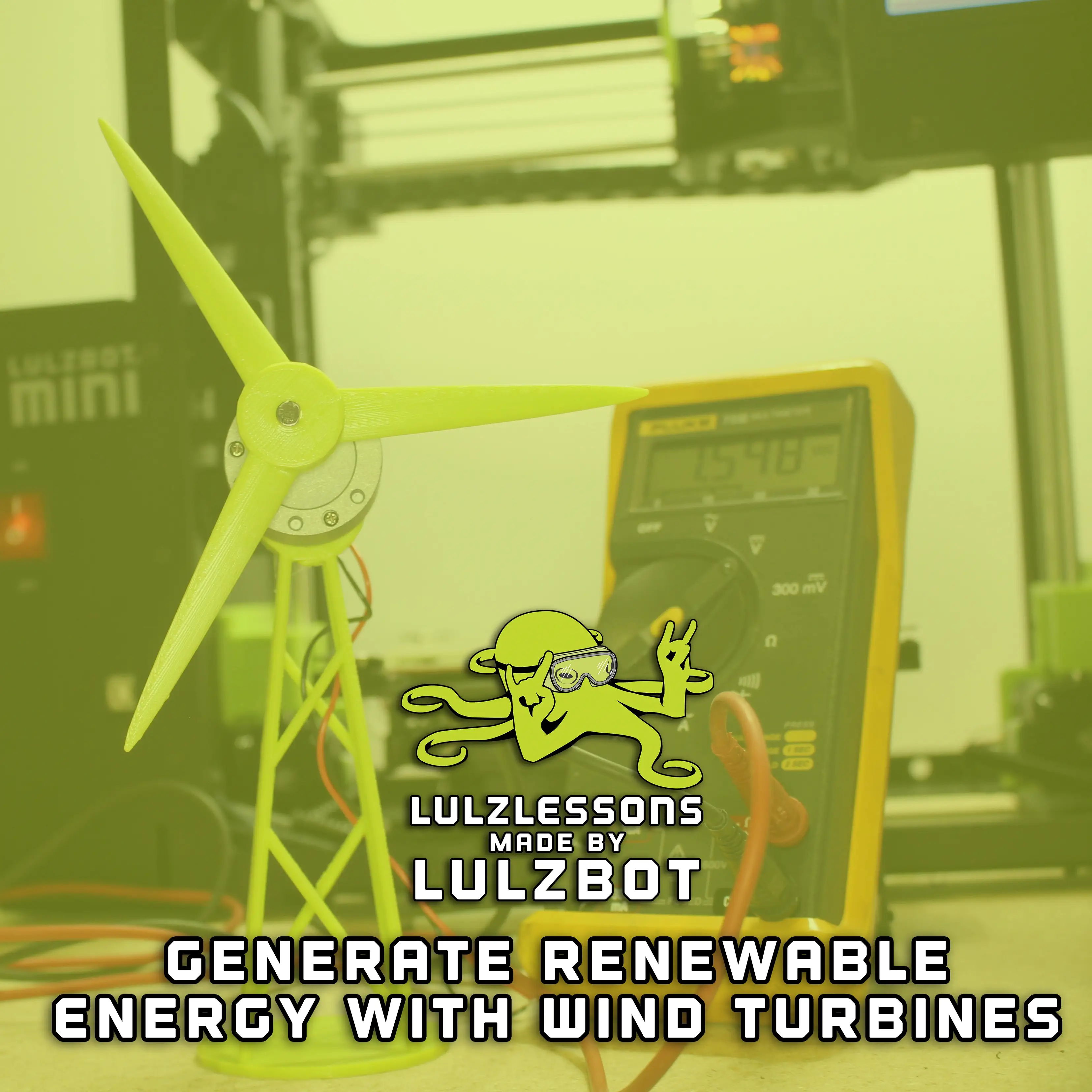 Generate Renewable Energy with Wind Turbines cover